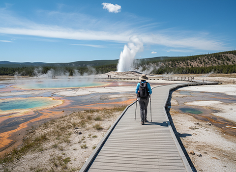 Upper Geyser Basin Trail